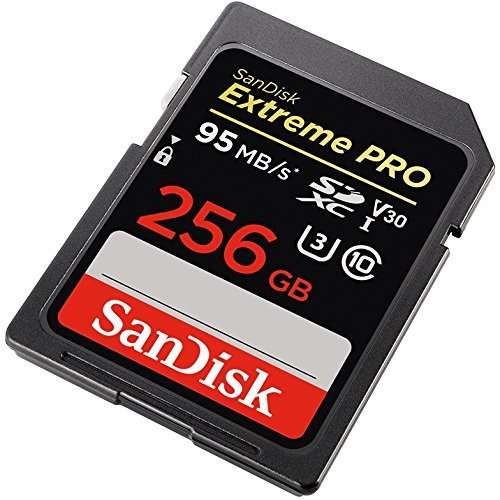 SanDisk Extreme PRO 256 GB SDXC Memory Card up to 95 MB/s, Class 10, U3, V30 £76.85 @ Amazon (Prime Day Deal)
