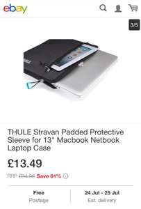 13 inch laptop sleeve £13.49 @ itstor / Ebay