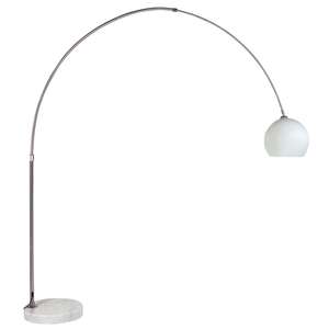 Giant curved floor light with glass shade £124 @ Dwell