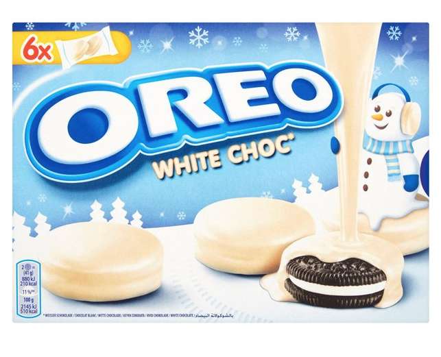 White chocolate covered Oreos 246g £1.50 @ morrisons