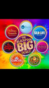 50% off Blackpool big ticket - adults £45 - children £32.50 @ Attractiontix