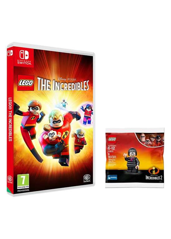 LEGO The Incredibles - including EDNA Lego Minifigure (Nintendo Switch/PS4/Xbox One) £29.85 Delivered @ Base
