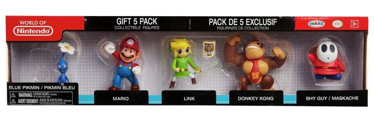 World Of Nintendo - 5 Figure Gift Pack £5.99 Delivered @ Argos eBay