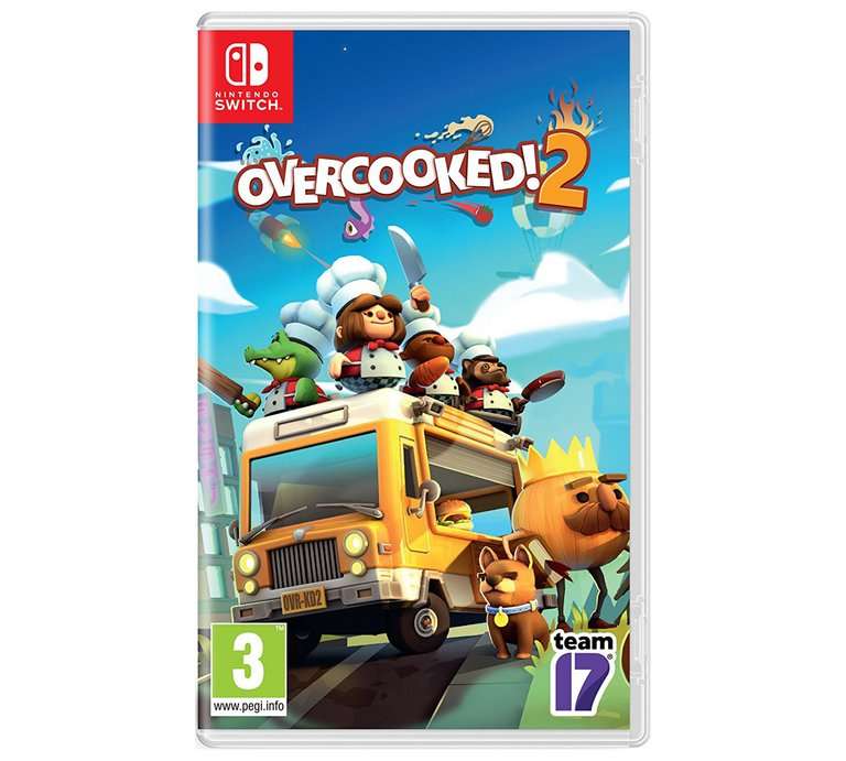 Overcooked 2 for Nintendo Switch £24.99 Argos