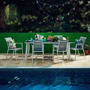 Soho 6 Seater Metal Garden Furniture Set £239.70 from Wyevale Garden Centre - available online