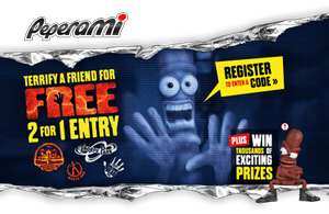 Peperami 2 for 1 (free adult with Child ticket) Alton Towers/Thorpe Park