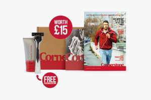 Free personalised shaving kit (RRP £15), just cover delivery £3.95 at Cornerstone