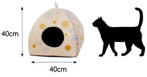 Kokoba Igloo Bed (Winter Edition)  Only £3.25 + £2.99 delivery Pet Supermarket