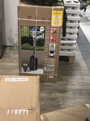 Outdoor Gas Patio Heater from Dunelm (INSTORE - Catford) £42.25 reduced from £169