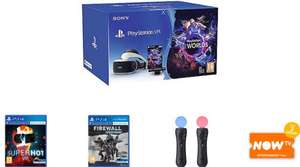 PSVR Starter Pack + Firewall Zero Hour + Move controllers + Superhot VR + NOW TV (other bundles listed in description) @ Game