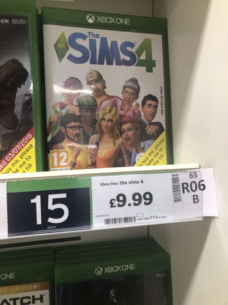 Sims 4 Xbox one £9.99@ Sainsburys