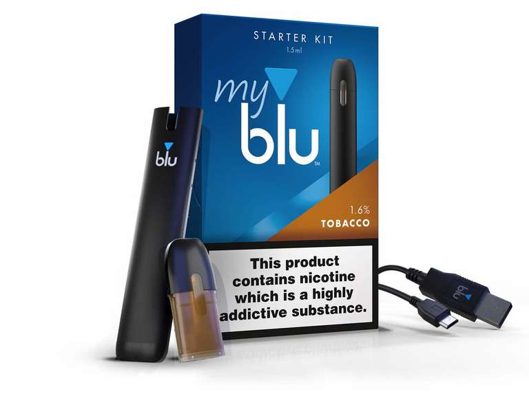 myblu™ Vape Starter Kit 1.6% Tobacco £9.99 @ Coop Food