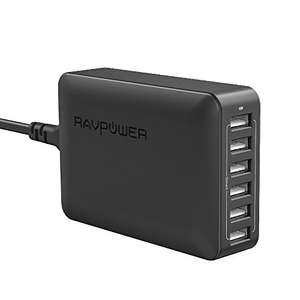 RAVPower 60W 12A 6-Port USB Charging Station £11.99 @ Amazon Prime (£14.98 non Prime)