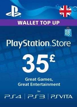PlayStation Network Card £35 (United Kingdom). £30.49 @ INSTANT GAMING
