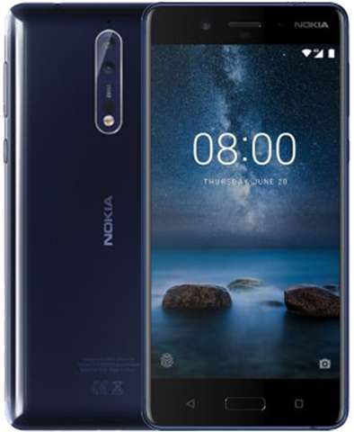 Nokia 8 64GB Polished Blue, Unlocked Grade B - £175 @ CEX (webuy)
