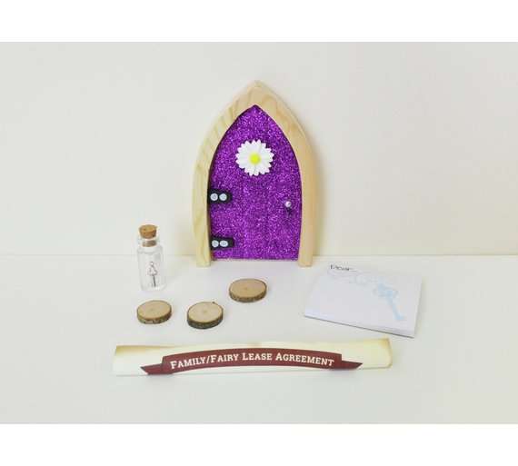 Irish Fairy Door Purple Sparkle - £3.99 Argos (C&C)