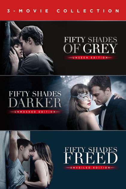 Fifty Shades triolgy 4K digital film collection £12.99 @ itunes