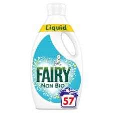 Fairy 57 wash Washing Liquid & Ariel 57 wash £6 @ tesco (not online)