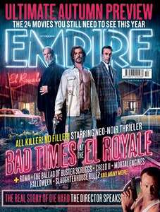 Empire Magazine (Print Edition) - 3 Issues for £5 (then £19 every 6 months) at 	Great Magazines