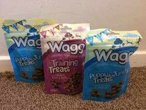 Wagg Treat Pouches 3 for £2.50 @ Jollyes