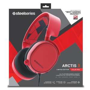 STEELSERIES ARCTIS 3 SOLAR RED LIMITED EDITION 7.1 SURROUND GAMING HEADSET £44.99 @ Box