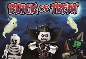 Free Entry Saturday 20th October to Sunday 4th November 2018 for Kids in Halloween Fancy Dress @ Legoland Discovery Centre Manchester (per paying adult)