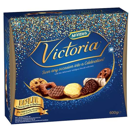 Mcvities Victoria Biscuits 600G HALF PRICE ONLY £3   from 26th Sept @ Tesco