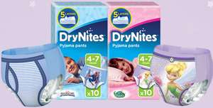 Free DryNites Sample Pack and £1 off Coupon