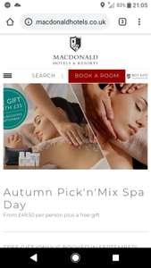 Spa Day, 3 Elemis Mini Treatments and Skincare Bundle worth £35 @ Macdonald Hotels