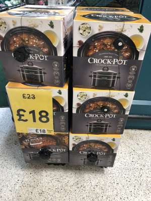 Crock pot £18 @ Tesco Cheetham Hill