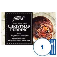 Tesco Finest Christmas Pudding 100G only £1 & 907g only £6 from 15th Oct @ Tesco