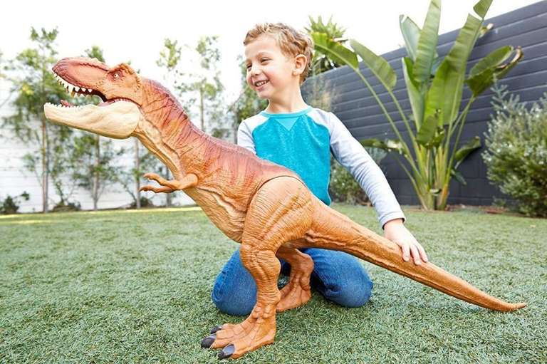 jurassic World FMM63 Super Colossal Tyrannosaurus Rex Figure £35 Sainsbury's instore toy sale