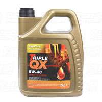 BOGOF on 5w40 5L fully synthetic Triple QX engine oil petrol or diesel 10 litres for £25.99 with code free delivery or c&c @ Euro Car Parts