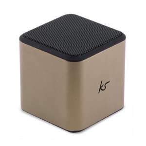 Cube Small Portable Bluetooth Speaker – Gun Metal other colours available @Kitsound £5.99