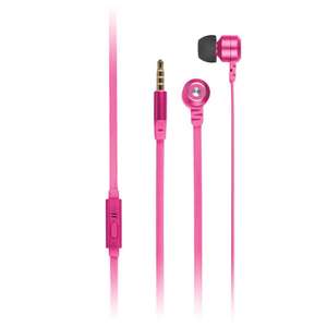 Ribbons Wired In-Ear Headphones – Pink @ Kitsound £4.99