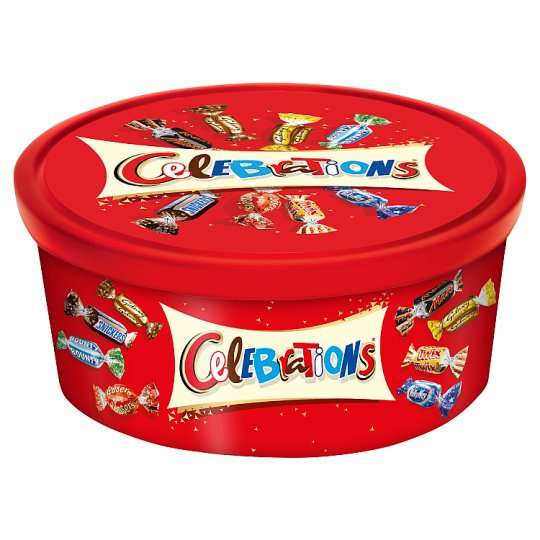 Chocolate Tubs 2 for £7 (Celebrations, Heroes, Quality Street, Cadbury Roses) from 31 Oct to 6 Nov @ Tesco
