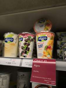 Alpro dairy-free yogurt - various flavours at Waitrose & Partners for £1