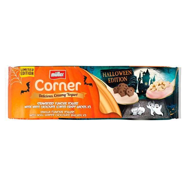 Muller Corner Halloween Edition Yogurts 6 x 135g £1 @ Heron Foods