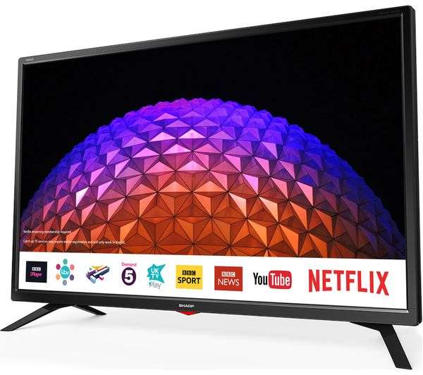 SHARP LC-32HI5332KF 32" Smart LED TV Freeview Play £169 @ Currys Black Friday deals