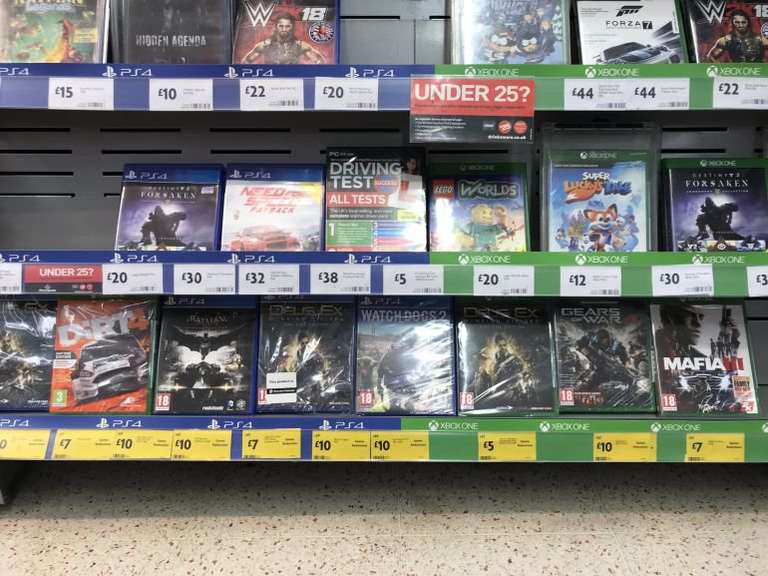 Range of PS4 & XBOX games reduced @ Morrison’s - From; £5 upwards