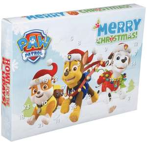 Paw Patrol stationary advent calendar £5 at Well Pharmacy in store