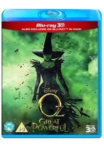 Oz the Great and Powerful (Blu-ray 3D + Blu-ray) for £6.49 Delivered @ Base