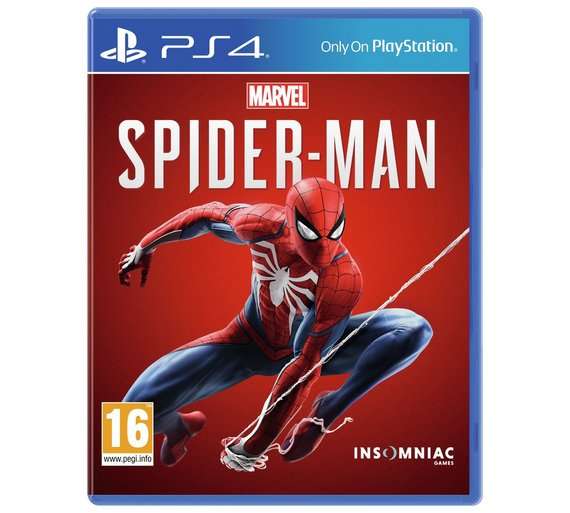 Spider-Man PS4 £28.99 @ Argos (Add to basket for this price)
