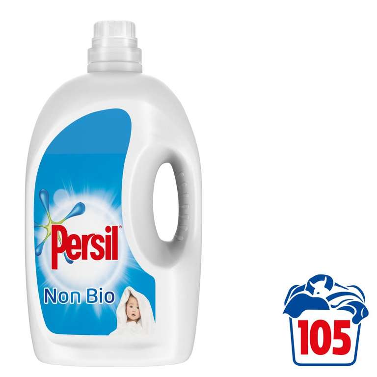 Persil Non-Bio Washing Liquid 105 Washes 3.6L £10 @ Iceland @ Morrisons