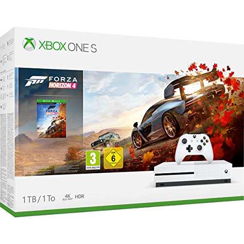 Xbox One S 1TB +  Forza Horizon 4 or Minecraft Explorer Pack or Fortnite Bundle £152 @ Amazon Germany