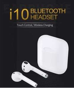 New 2019 i10 Tws EarPods Earbuds Wireless Smart Bluetooth Android iPhone £39.99  ebay UK