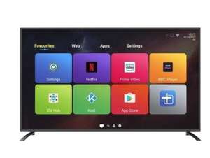 electriQ 65" 4K Ultra HD LED Android Smart TV with Freeview HD £527.97 @ Appliancesdirect