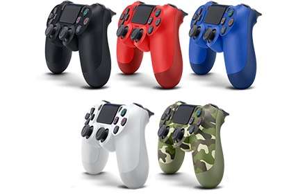PS4 Dualshock 4 Controller - White/Black/Red/Blue/Camo + 2 Year Guarantee @ JohnLewis & Partners BACK IN STOCK AT £29.99!!