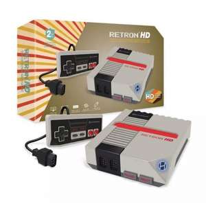 RETRON HD GAMES CONSOLE FOR NES CARTRIDGES - GREY - £19.99 @ Funstock Retro