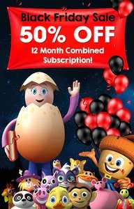 Reading eggs 12 month combined subscription - £35